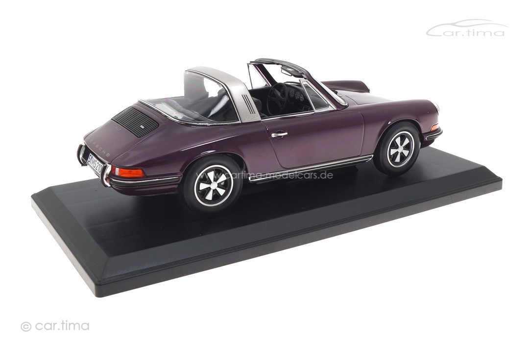 Porsche 911 Targa 1971 Aubergine Norev 1:18 187644 Porsche 911 Targa 1971 Aubergine Norev 1:18 187644