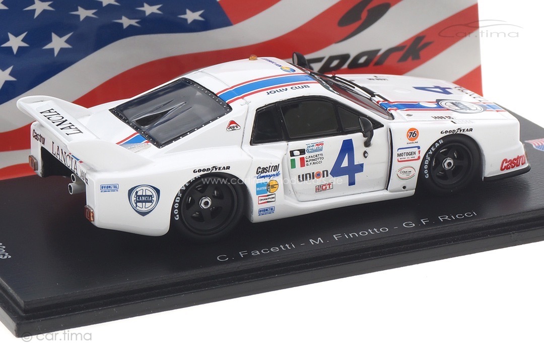 Lancia Beta Montecarlo 24h Daytona 1980 Facetti/Finotto/Ricci Spark 1:43 US017 Lancia Beta Montecarlo 24h Daytona 1980 Facetti/Finotto/Ricci Spark 1:43 US017
