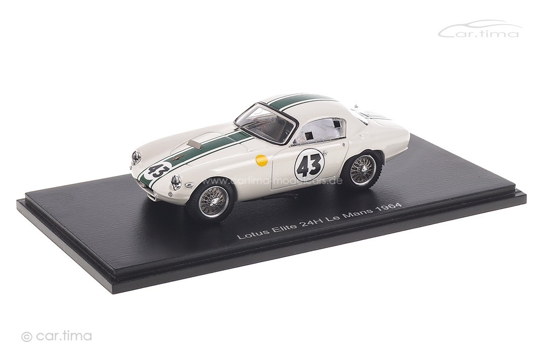 Lotus Elite 24h Le Mans 1964 Hunt/Wagstaff Spark 1:43 S8214 Lotus Elite 24h Le Mans 1964 Hunt/Wagstaff Spark 1:43 S8214