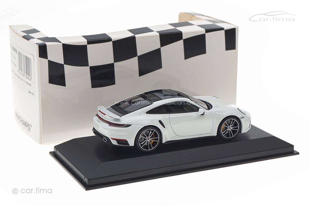 Porsche 911 (992) Turbo S Weiß Minichamps 1:43 413069476