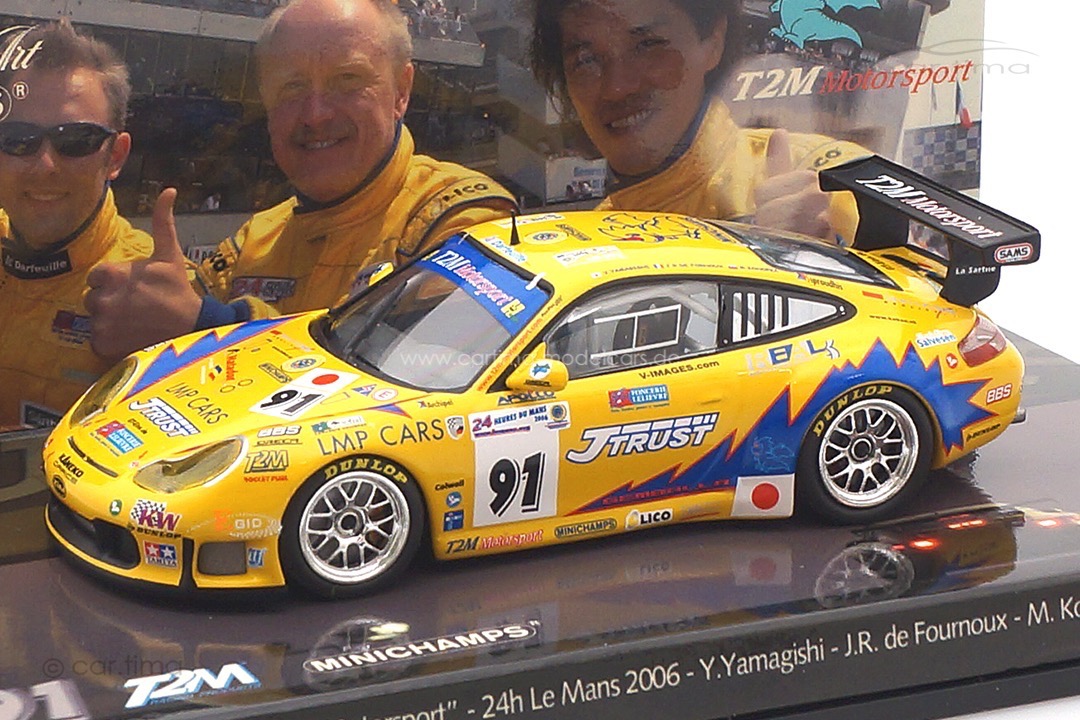 Porsche 911 (996) GT3 RS 24h Le Mans 2006 de Fournoux/Konopka/Yamagishi Minichamps 1:43 403066991
