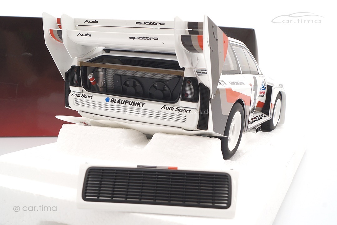 Audi Sport quattro S1 Winner Pikes Peak 1987 Walter Röhrl AUTOart 1:18 88700