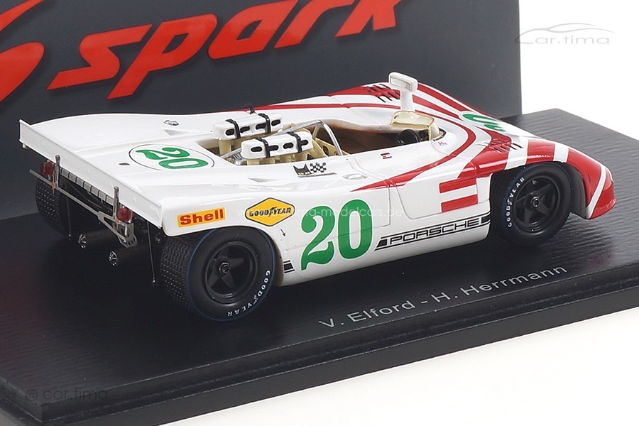 Porsche 908/03 Targa Florio 1970 Elford/Herrmann Spark 1:43 S4627 Porsche 908/03 Targa Florio 1970 Elford/Herrmann Spark 1:43 S4627