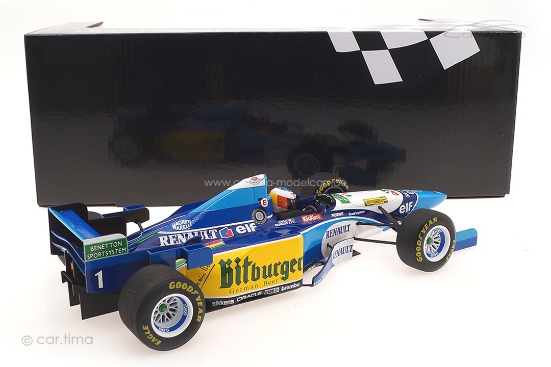 Benetton Renault B195 Winner GP Belgien 1995 Michael Schumacher Minichamps 1:18 510952901