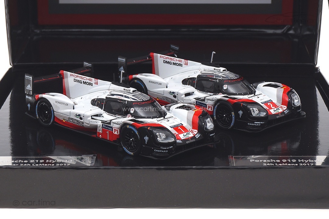 Set Porsche 919 Hybrid Winner 24h Le Mans 2017 IXO 1:43 IXOSP919-Set2