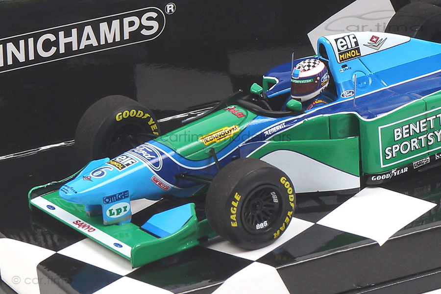 Benetton Ford B194 Monaco GP 1994 JJ Lehto Minichamps 1:43 417940406 Benetton Ford B194 Monaco GP 1994 JJ Lehto Minichamps 1:43 417940406