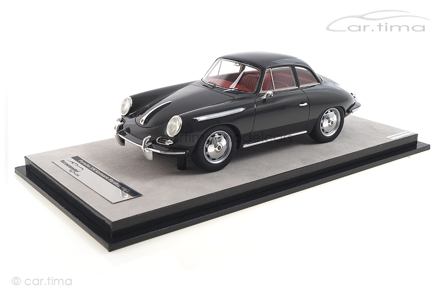 Porsche 356 Karmann Hardtop grau Tecnomodel 1:18 TM18-143A Porsche 356 Karmann Hardtop grau Tecnomodel 1:18 TM18-143A