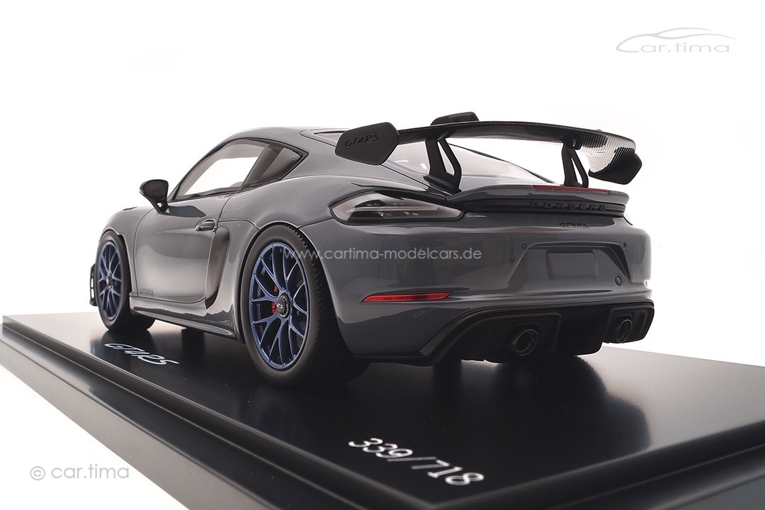 Porsche 718 (982) Cayman GT4 RS Arktikgrau Spark 1:18 WAP0214010PGT1