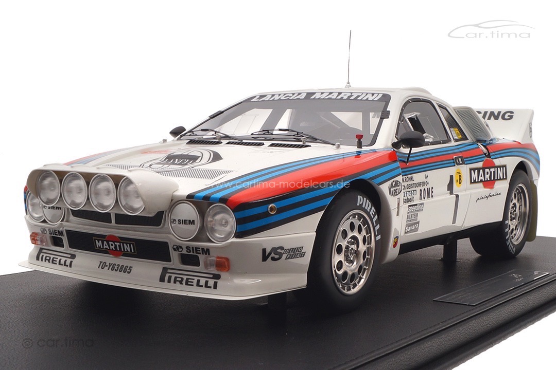Lancia 037 Winner Rallye Monte Carlo 1983 Röhrl/Geistdörfer Top Marques 1:12 TMR12-08AN Lancia 037 Winner Rallye Monte Carlo 1983 Röhrl/Geistdörfer Top Marques 1:12 TMR12-08AN