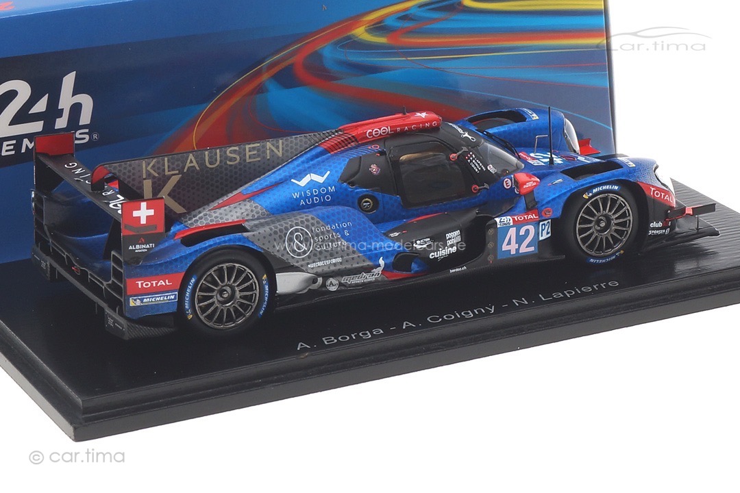 Oreca 07-Gibson 24h Le Mans 2020 Borga/Coigny/Lapierre Spark 1:43 S7980
