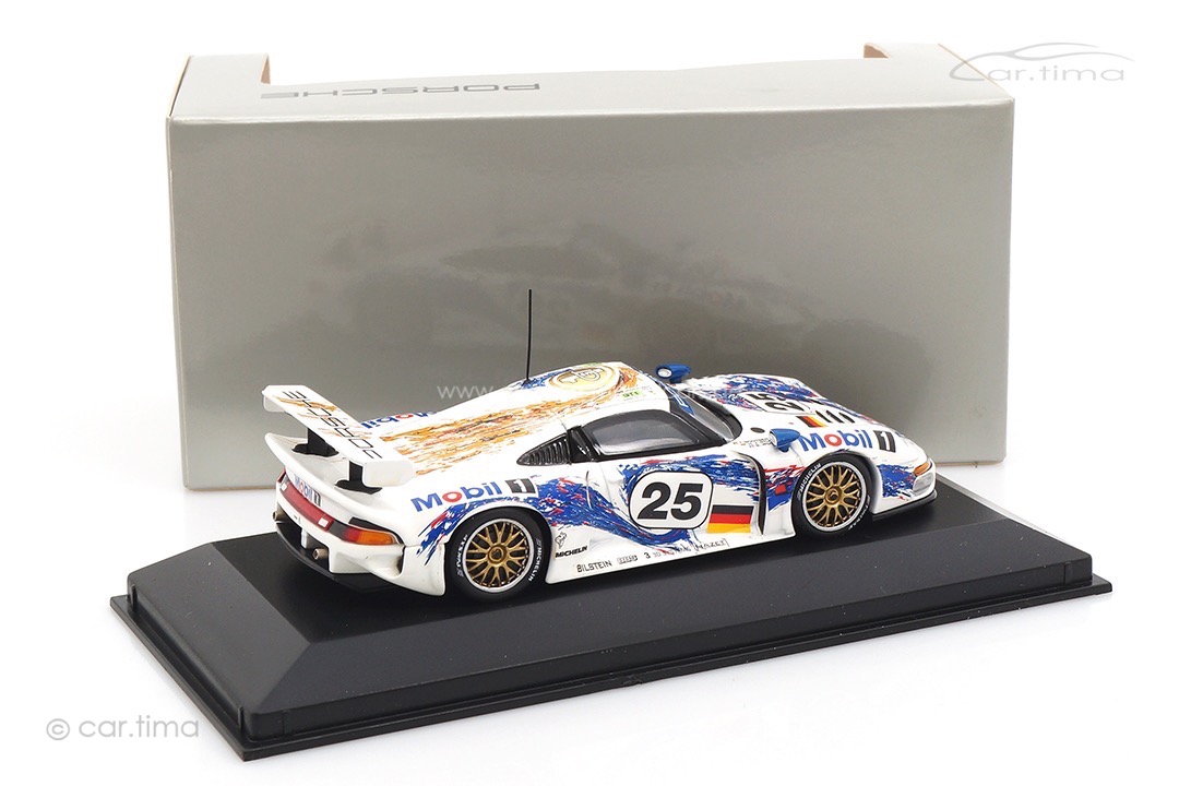 Porsche 911 (993) GT1 24h Le Mans 1996 Boutsen/Stuck/Wollek Minichamps 1:43 WAP02004797