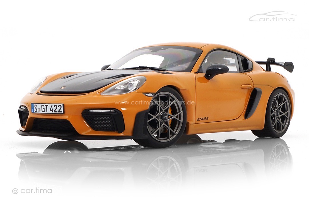 Porsche 718 Cayman GT4 RS Weissach Package Bahamagelb Norev 1:18 187252 Porsche 718 Cayman GT4 RS Weissach Package Bahamagelb Norev 1:18 187252