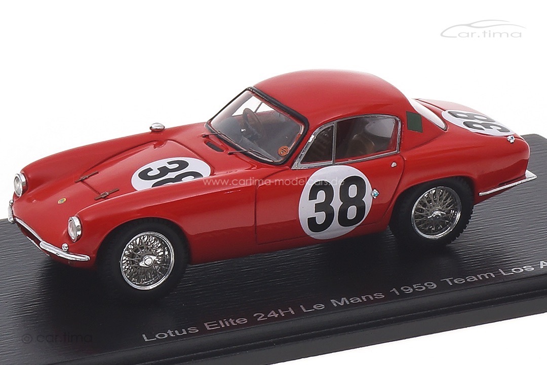 Lotus Elite 24h Le Mans 1959 Malle/Vidilles Spark 1:43 S8200