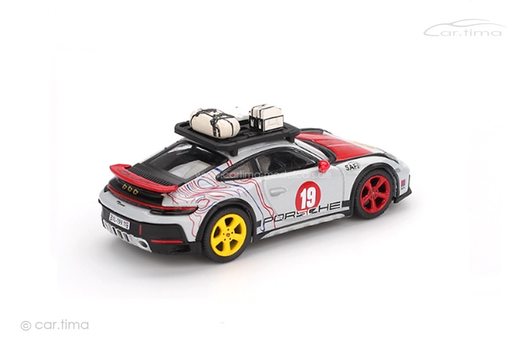 Porsche 911 (992) Dakar "Uncle Rally" 2024 MINI GT 1:64 MGT01068-L
