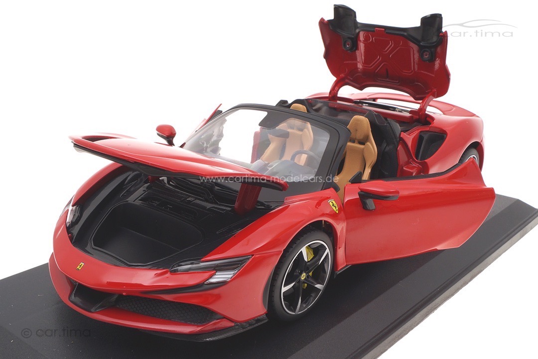 Ferrari SF90 Spider 2021 rot Bburago 1:18 18016CAR Ferrari SF90 Spider 2021 rot Bburago 1:18 18016CAR