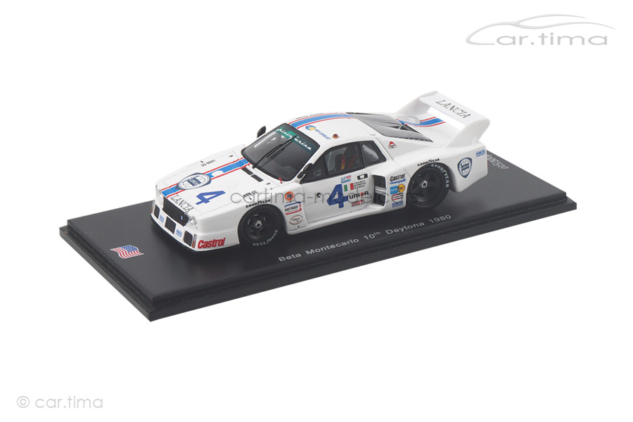 Lancia Beta Montecarlo 24h Daytona 1980 Facetti/Finotto/Ricci Spark 1:43 US017 Lancia Beta Montecarlo 24h Daytona 1980 Facetti/Finotto/Ricci Spark 1:43 US017