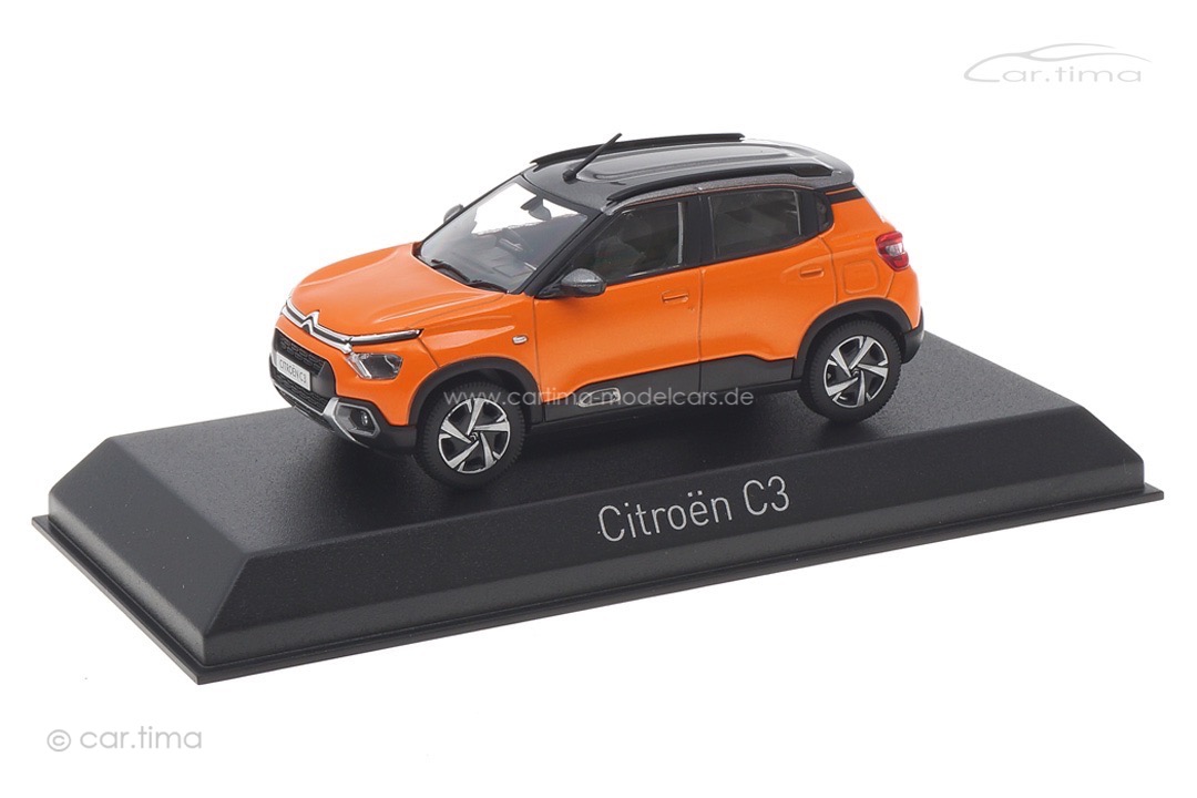Citroën C3 Indian Market 2021 orange/grey Norev 1:43 155222
