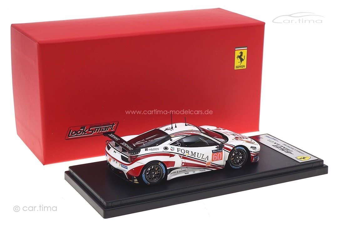 Ferrari 458 GT2 24h Le Mans 2016 Mac/Laursen/Nielsen LookSmart 1:43 LSLM036 Ferrari 458 GT2 24h Le Mans 2016 Mac/Laursen/Nielsen LookSmart 1:43 LSLM036