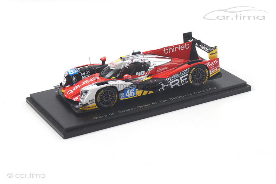 Oreca 05-Nissan 24h Le Mans 2016 Beche/Hirakawa/Thiriet Spark 1:43 S5127 Oreca 05-Nissan 24h Le Mans 2016 Beche/Hirakawa/Thiriet Spark 1:43 S5127
