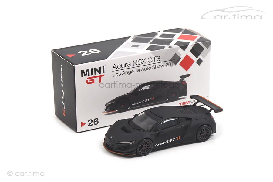 Acura NSX GT3 Los Angeles Auto Show 2017 MINI GT 1:64 MGT00026-L Acura NSX GT3 Los Angeles Auto Show 2017 MINI GT 1:64 MGT00026-L