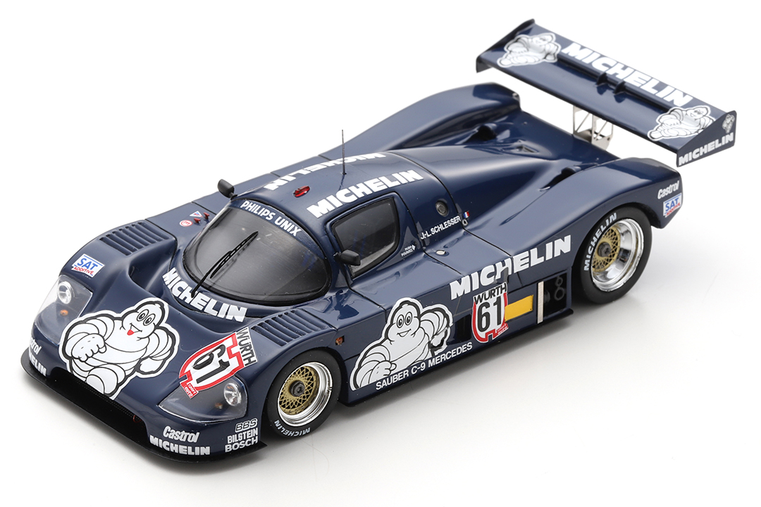 Sauber C9 Winner Supercup Nürburgring 1987 Jean-Louis Schlesser Spark 1:43 SG429