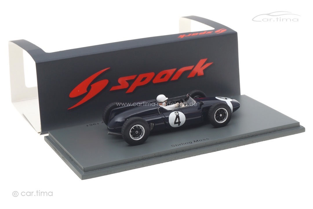 Cooper T35 Winner International Trophy 1961 Stirling Moss Spark 1:43 S8065 Cooper T35 Winner International Trophy 1961 Stirling Moss Spark 1:43 S8065