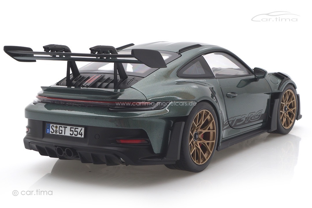 Porsche 911 (992) GT3 RS Malachitgrün Norev 1:18 187356 Porsche 911 (992) GT3 RS Malachitgrün Norev 1:18 187356