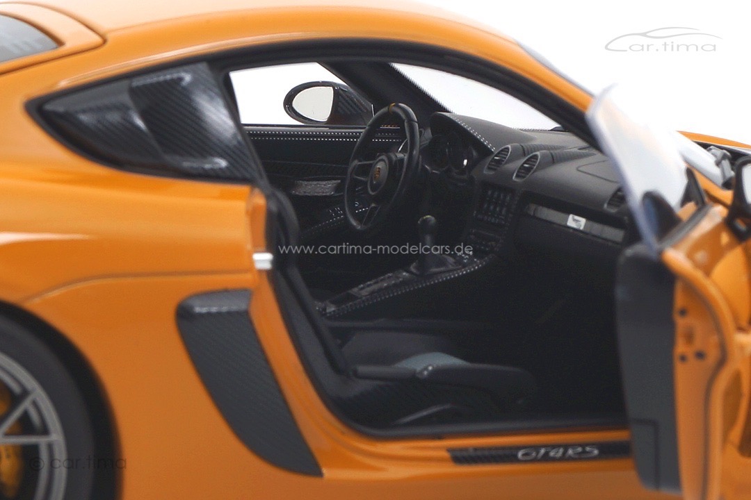 Porsche 718 Cayman GT4 RS Weissach Package Bahamagelb Norev 1:18 187252 Porsche 718 Cayman GT4 RS Weissach Package Bahamagelb Norev 1:18 187252