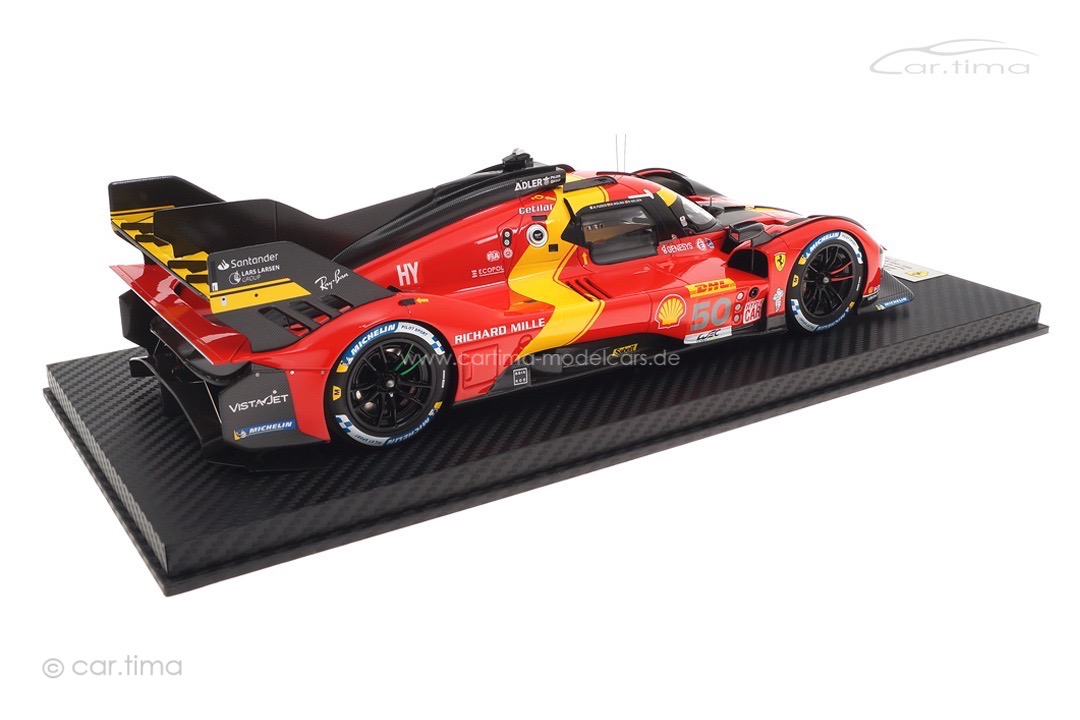 Ferrari 499P Sebring 2023 Fuoca/Molina/Nielsen BBR 1:18 CS18003 Ferrari 499P Sebring 2023 Fuoca/Molina/Nielsen BBR 1:18 CS18003