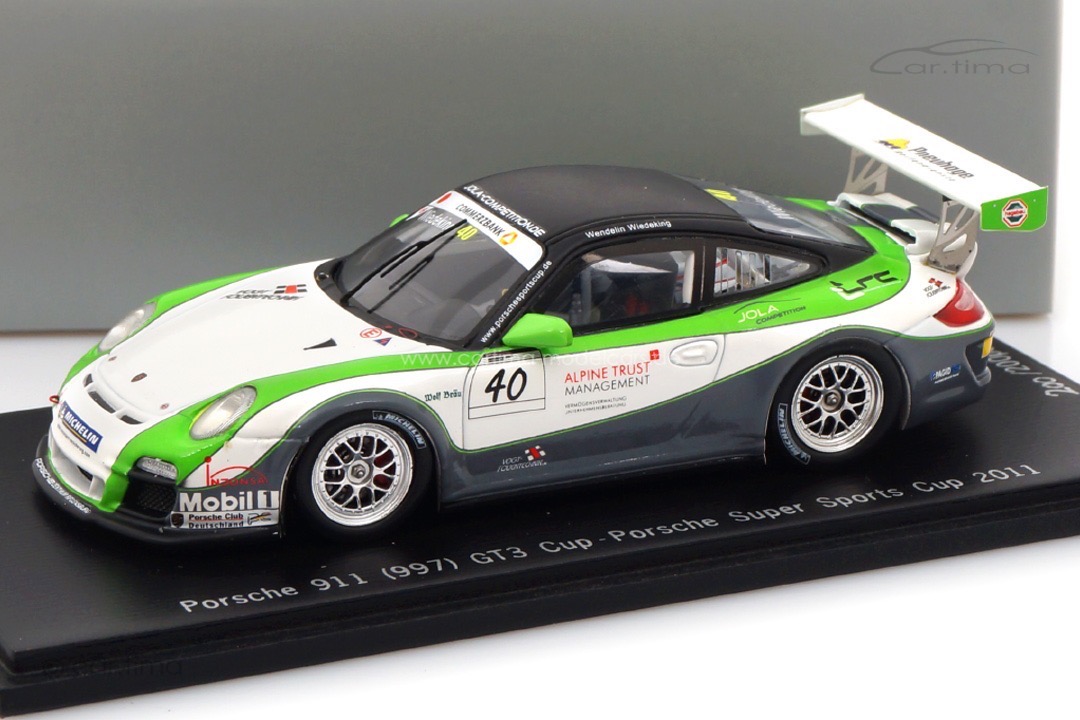 Porsche 911 (997 II) GT3 Cup Sports Cup 2011 Wendelin Wiedeking Spark 1:43 CAP04311028
