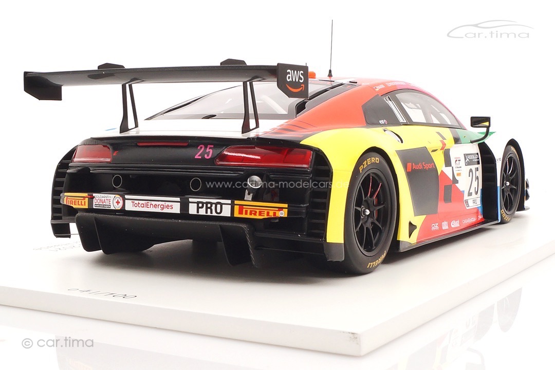 Audi R8 LMS GT3 24h Spa 2021 Winkelhock/Niederhauser/Haase Spark 1:18 FF011