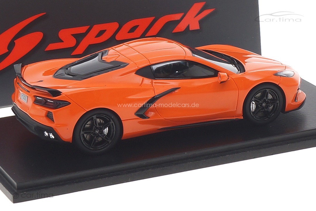 Chevrolet Corvette C8 orange Spark 1:43 S5062 Chevrolet Corvette C8 orange Spark 1:43 S5062