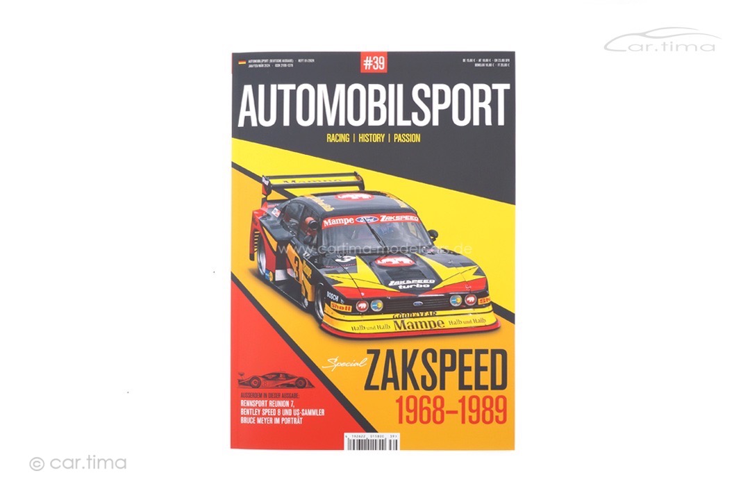 Zeitschrift/Magazine Automobilsport #39 Deutsche Edition M-AMS39-DE
