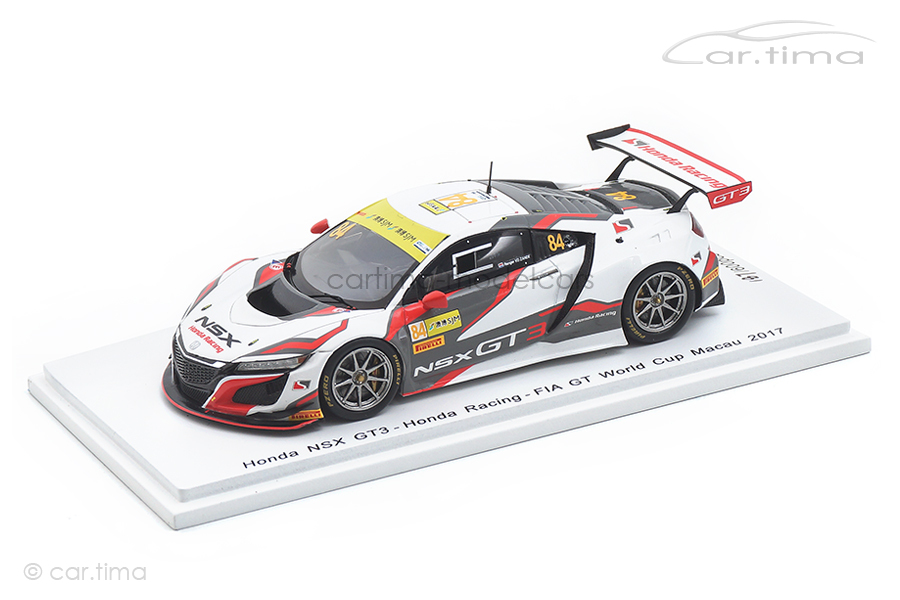 Honda NSX GT3 Macau World Cup 2017 Renger van der Zande Spark 1:43 SA143 Honda NSX GT3 Macau World Cup 2017 Renger van der Zande Spark 1:43 SA143