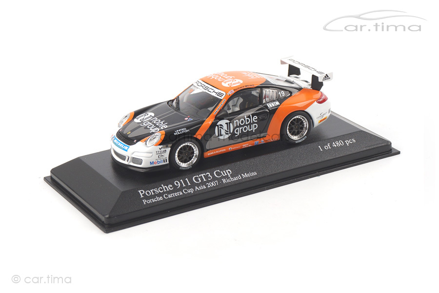 Porsche 911 (997) GT3 Cup Carrera Cup Asia 2007 Meins Minichamps 1:43 400076419