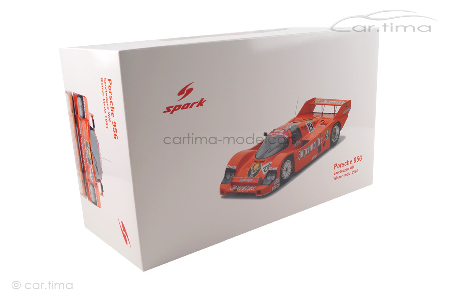 Porsche 956 Winner Imola 1984 Bellof/Stuck Spark car.tima EXCLUSIVE 1:18 CA01816002