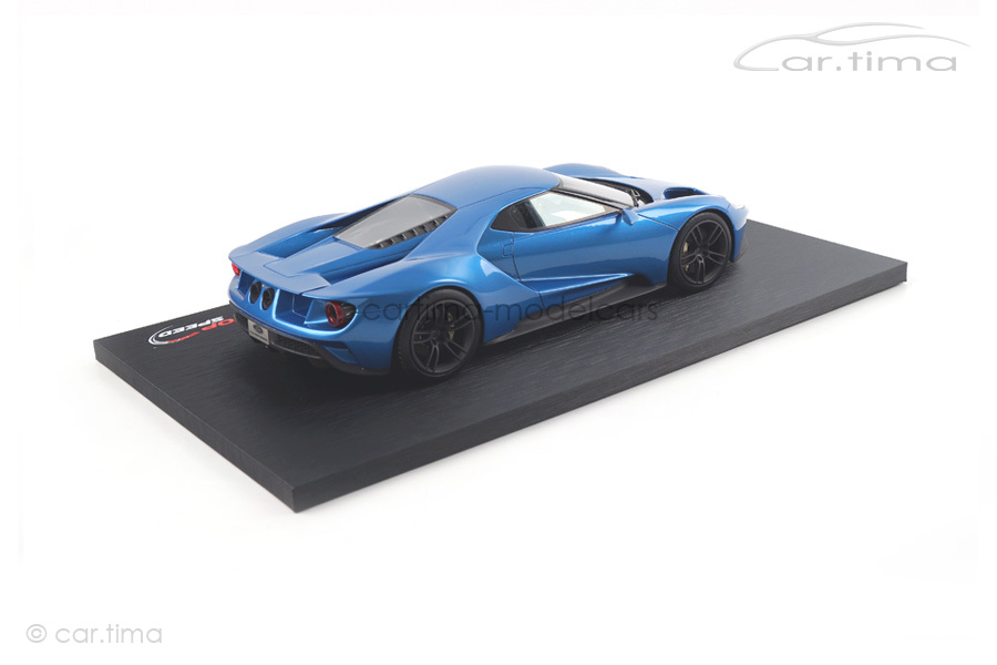 Ford GT North American Auto Show 2015 Liquid blue TopSpeed 1:18 TS0004