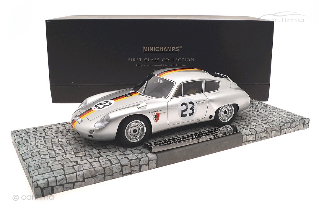 Porsche 356 B 1600 GS Carrera GTL Abarth Targa Florio 1962 Herrmann/Linge Minichamps 1:18 107626842