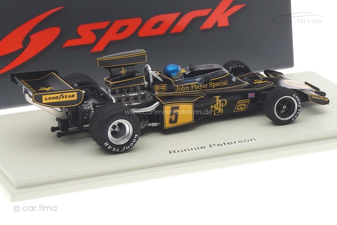 Lotus 72E GP USA 1975 Ronnie Peterson Spark 1:43 S7298 Lotus 72E GP USA 1975 Ronnie Peterson Spark 1:43 S7298