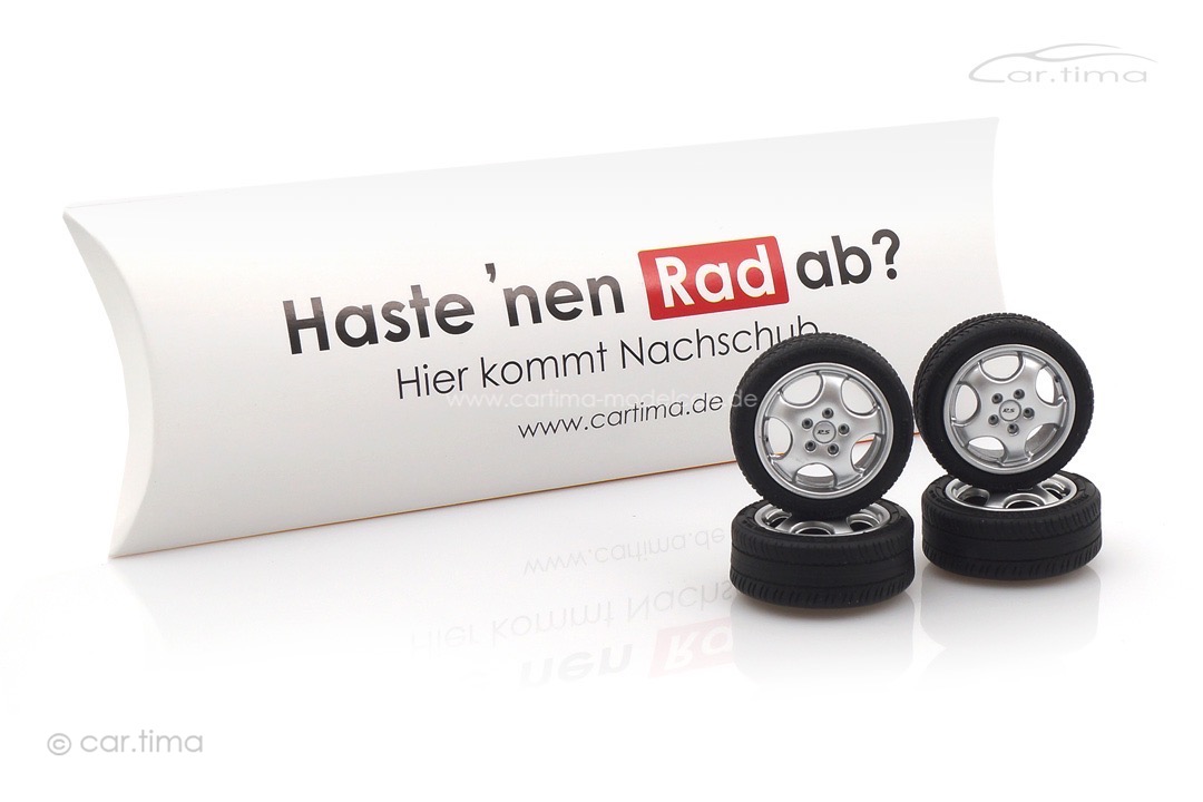 Radsatz/wheel set Porsche 964 Carrera RS 17"Cup mit RS Logo 1:18 CARXXX25002