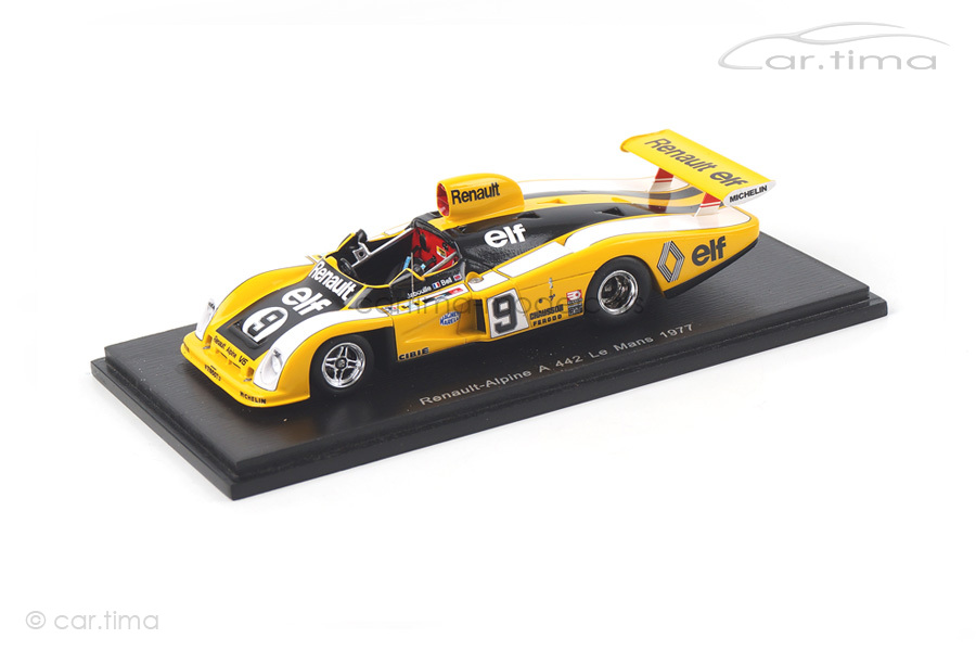 Renault-Alpine A442 24h Le Mans 1977 Bell/Jabouille Spark 1:43 S1555