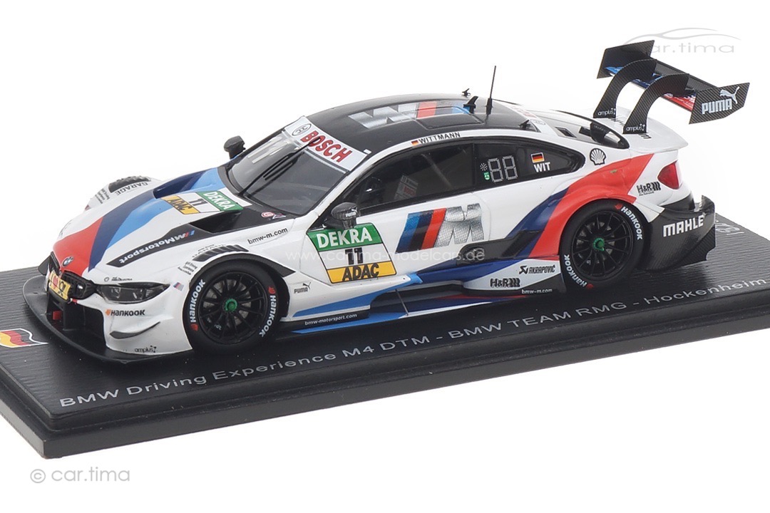 BMW M4 DTM Hockenheim 2018 Marco Wittmann Spark 1:43 SG632 BMW M4 DTM Hockenheim 2018 Marco Wittmann Spark 1:43 SG632