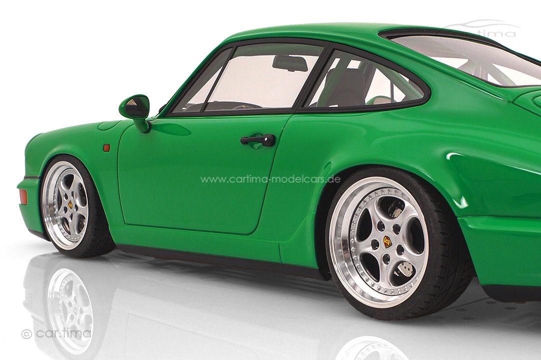 Porsche 911 (964) Carrera RS N/GT Signalgrün Speedline RS Alufelgen car.tima CUSTOMIZED 1:18