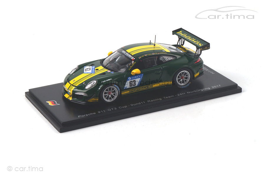 Porsche 911 (991) GT3 Cup 24h Nürburgring 2017 Spark 1:43 SG328