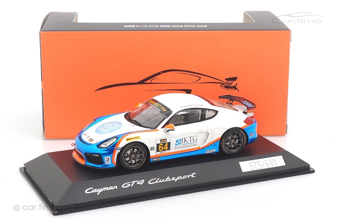Porsche Cayman GT4 Clubsport Spark 1:43 WAX02020040
