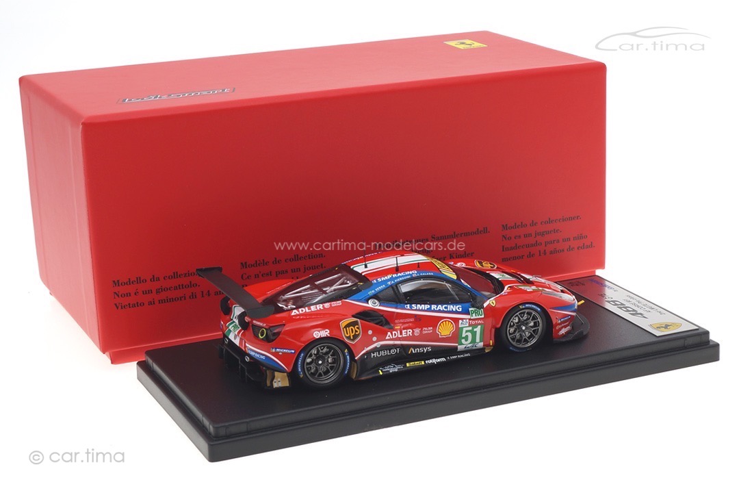 Ferrari 488 GTE Evo 24h Le Mans 2020 Calado/Pier Guido/Serra Looksmart 1:43 LSLM106 Ferrari 488 GTE Evo 24h Le Mans 2020 Calado/Pier Guido/Serra Looksmart 1:43 LSLM106