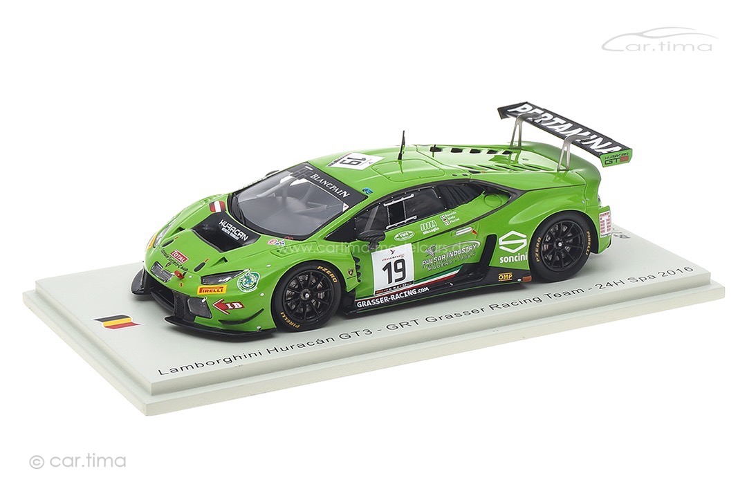 Lamborghini Huracán GT3 24h Spa 2016 Beretta/Piccini/Stolz Spark 1:43 SB286