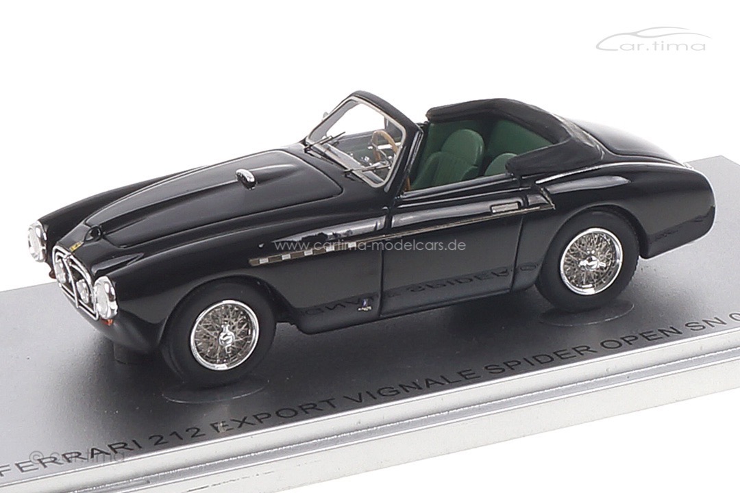 Ferrari 212 Export Vignale Spider 1951 schwarz Kess 1:43 KE43056051 Ferrari 212 Export Vignale Spider 1951 schwarz Kess 1:43 KE43056051