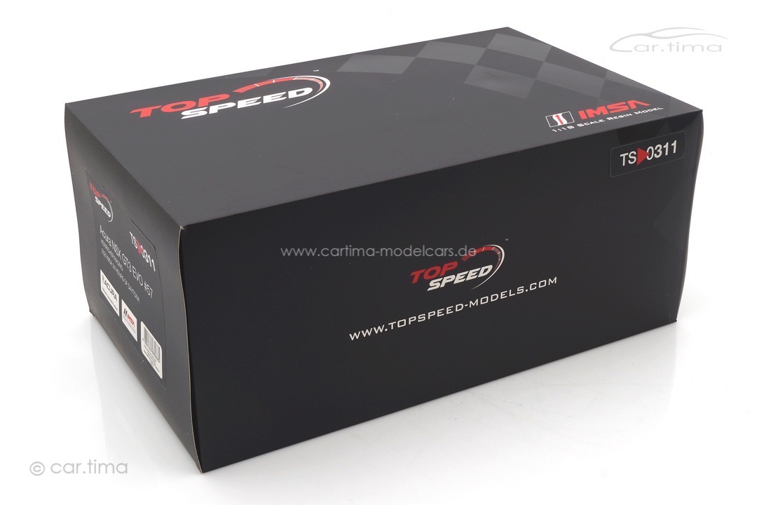 Acura NSX GT3 EVO 24h Daytona 2020 Allmendinger/Goikhberg/Hindmann/Parente TopSpeed 1:18 TS0311 Acura NSX GT3 EVO 24h Daytona 2020 Allmendinger/Goikhberg/Hindmann/Parente TopSpeed 1:18 TS0311
