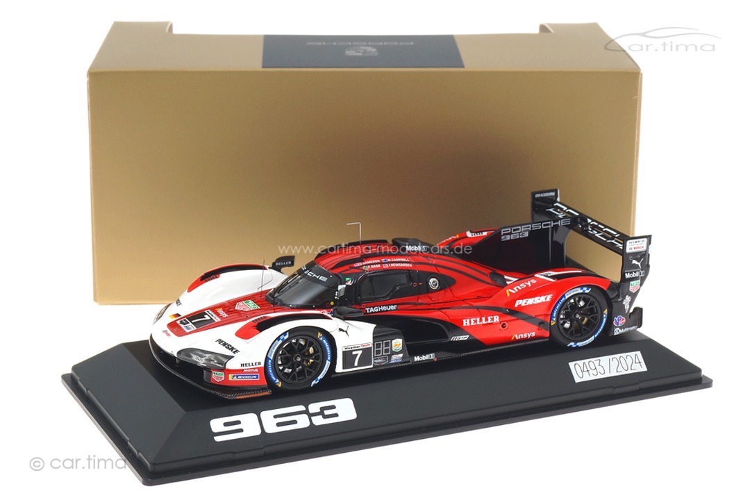Porsche 963 Winner 24h Daytona 2024 Cameron/Nasr/Newgarden Spark 1:43 WAP0200860S963